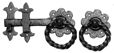 Black Antique Gate Latch