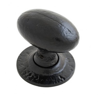 33251 Oval Mortice/Rim Knob Set