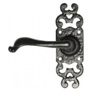 Black Antique Lever on Plate