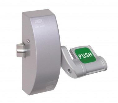 Silver Push Pad Latch(Reversible)