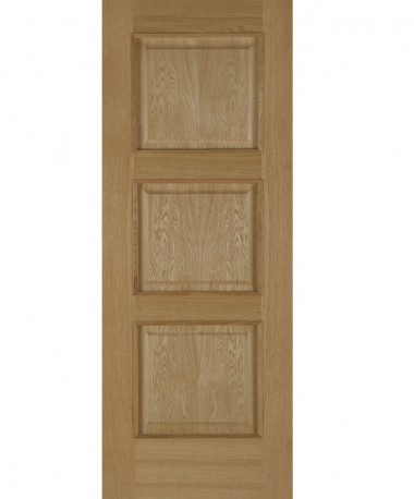 Oak Madrid 3 Panel 40mm (Prefinished)